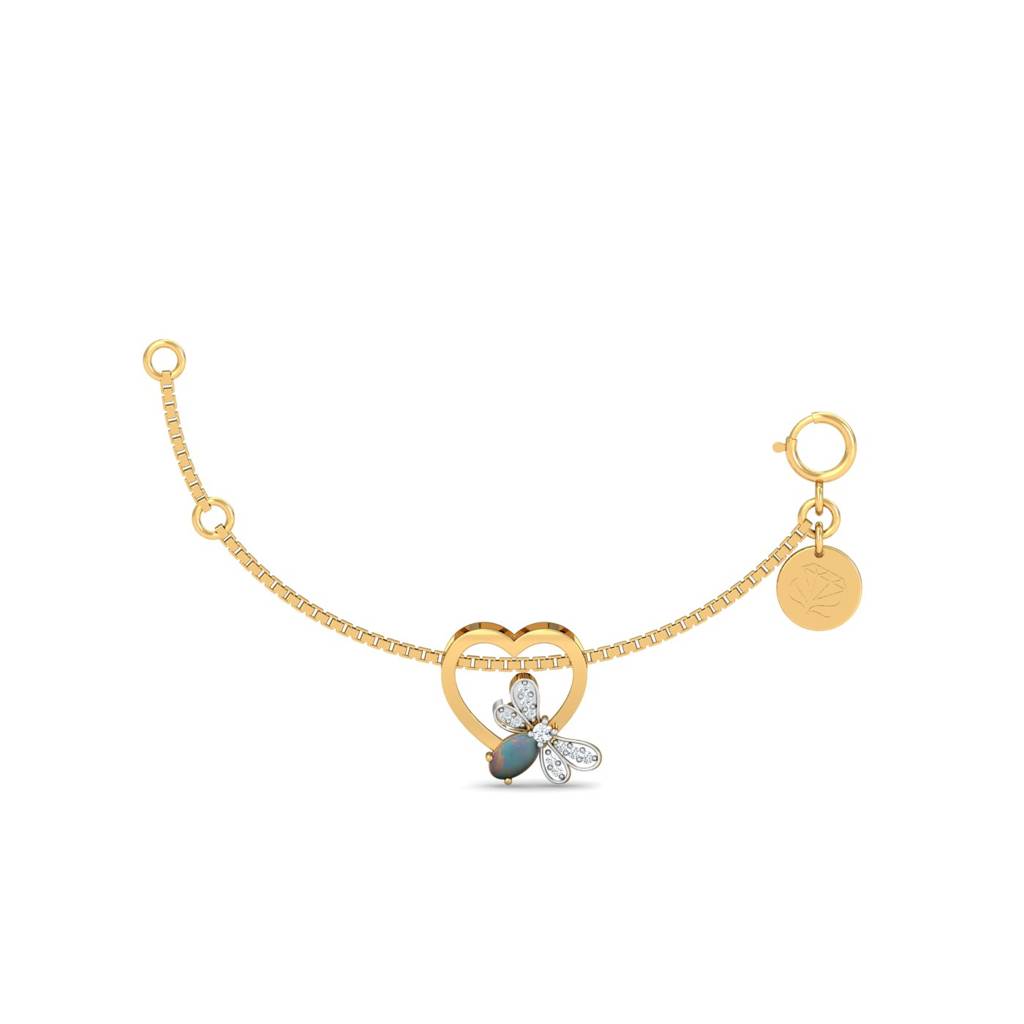 KuberBox 18K Yellow Gold Flyphoria Charm
