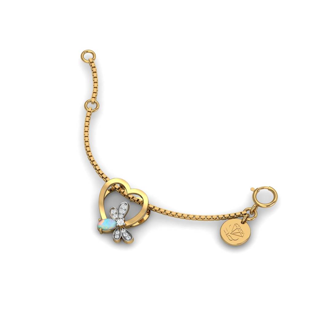KuberBox 18K Yellow Gold Flyphoria Charm