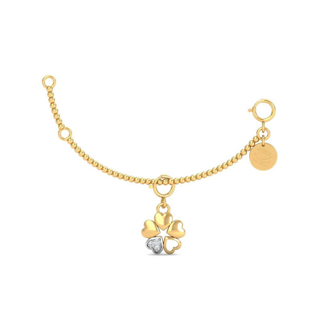 KuberBox 18K Yellow Gold Sweetheart Charm