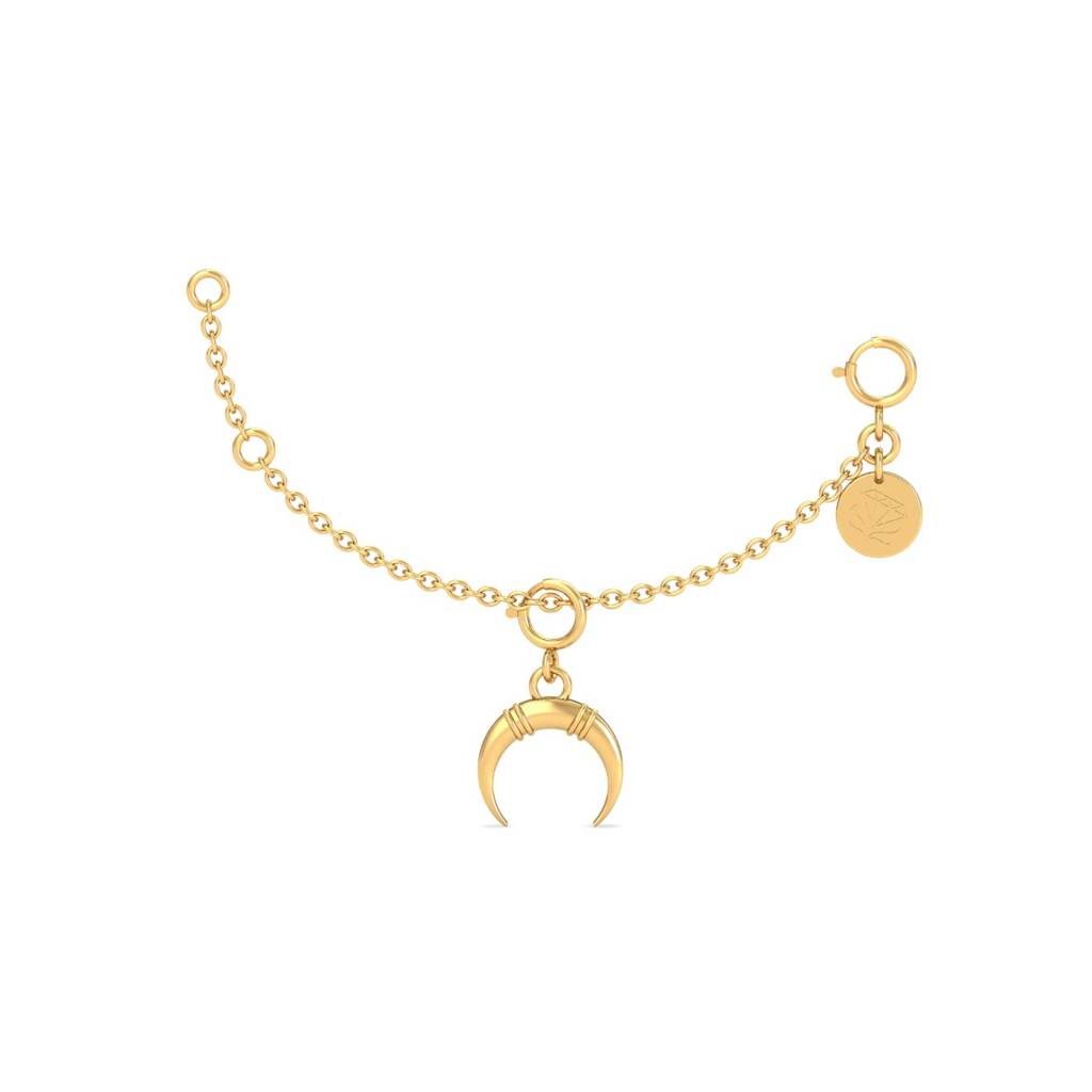 KuberBox 18K Yellow Gold Horseshoe Charm