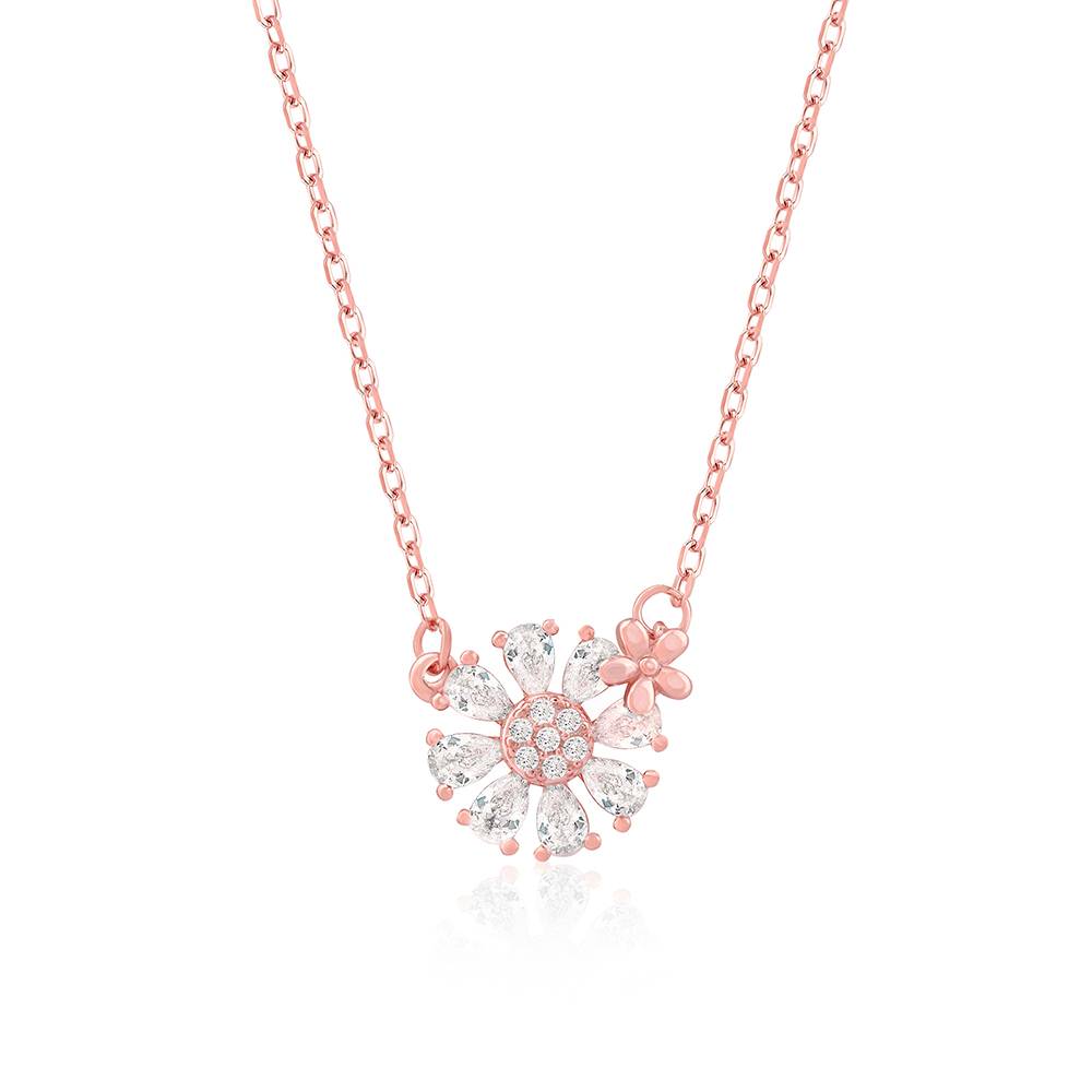 Daisy Cz Pendant Necklace : CHNC693