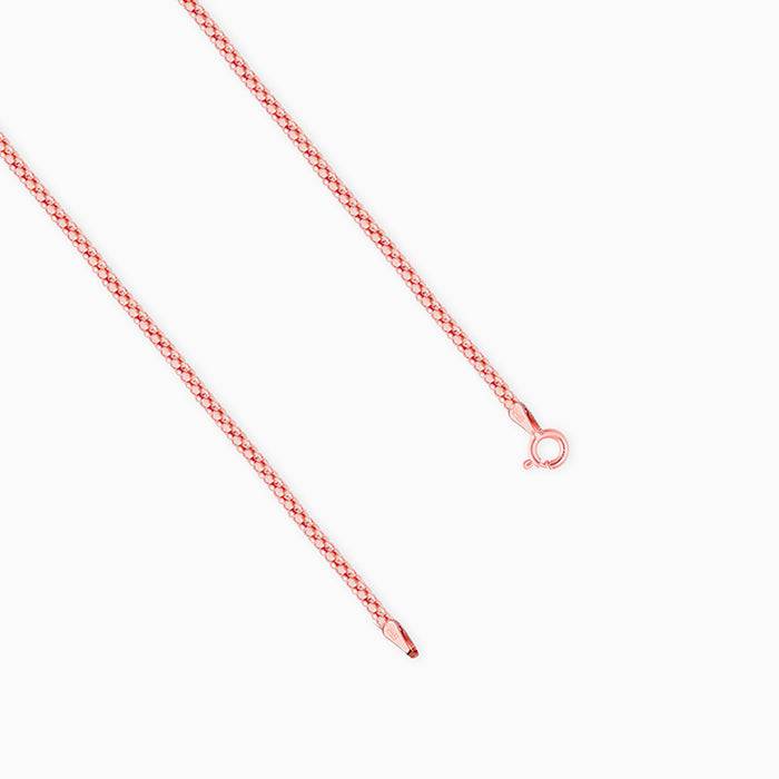 Giva 925 Sterling Silver Rose Gold Gorgeous Chain | Gifts For Women And Girls | With Certi : CH0107