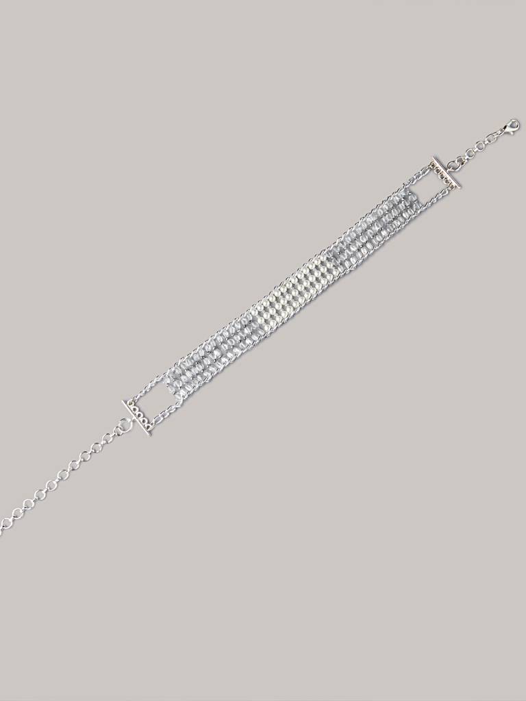 Modern And Vintage Pearl Choker : CK-183-01WHITE