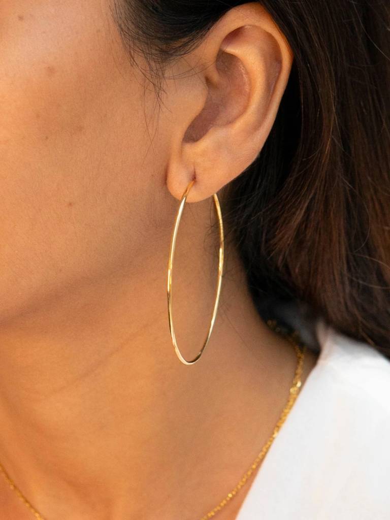 Stac Classic Large Hoops