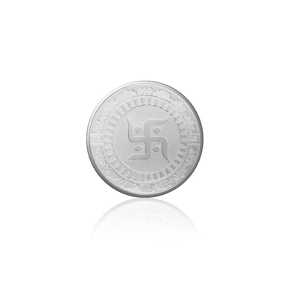 999 Silver Coin - Swastika (5G) : CO0011