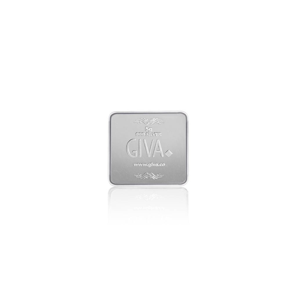 Giva 999 Silver Coin (Square) - 5G : CO0013