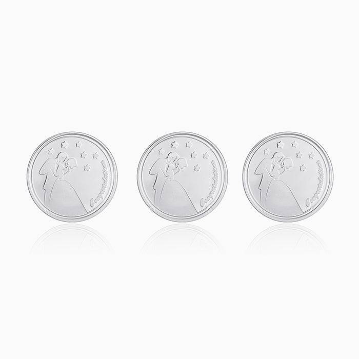 Silver Couple Coin - 10G Combo Pack : CO092CO092CO092