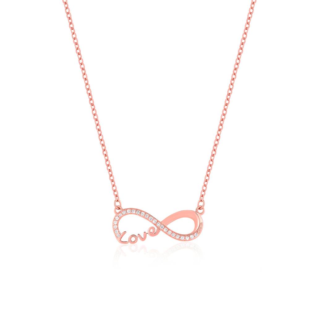 Infinity Love Chain Locket Necklace : CONC813