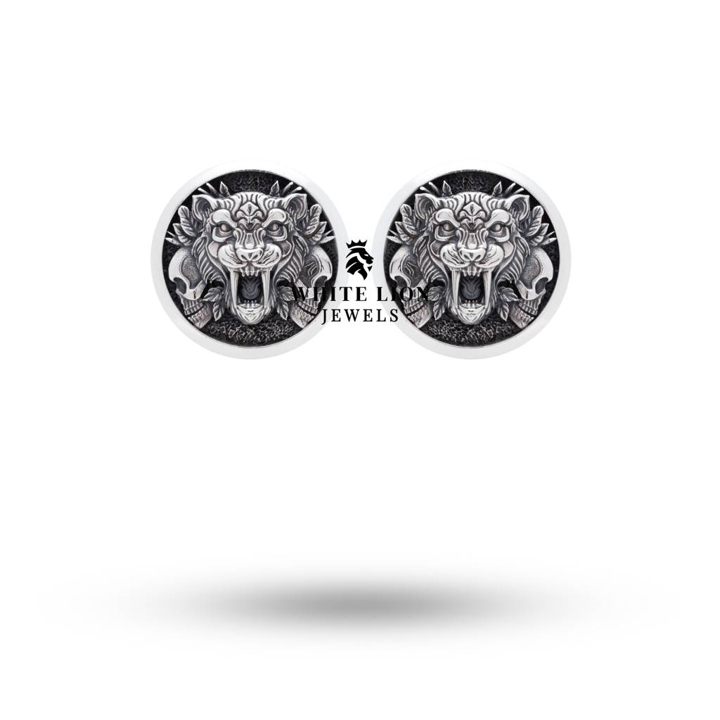 Saber Tooth Tiger Cufflinks : CPO3006