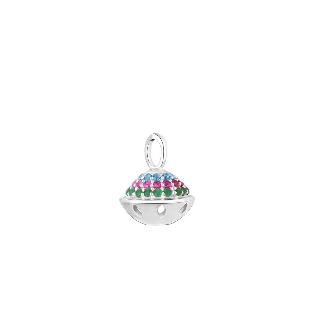 Giva 925 Silver Cheerful Colours Charm - Without Chain, Fits In Bracelet,Necklace : CR012