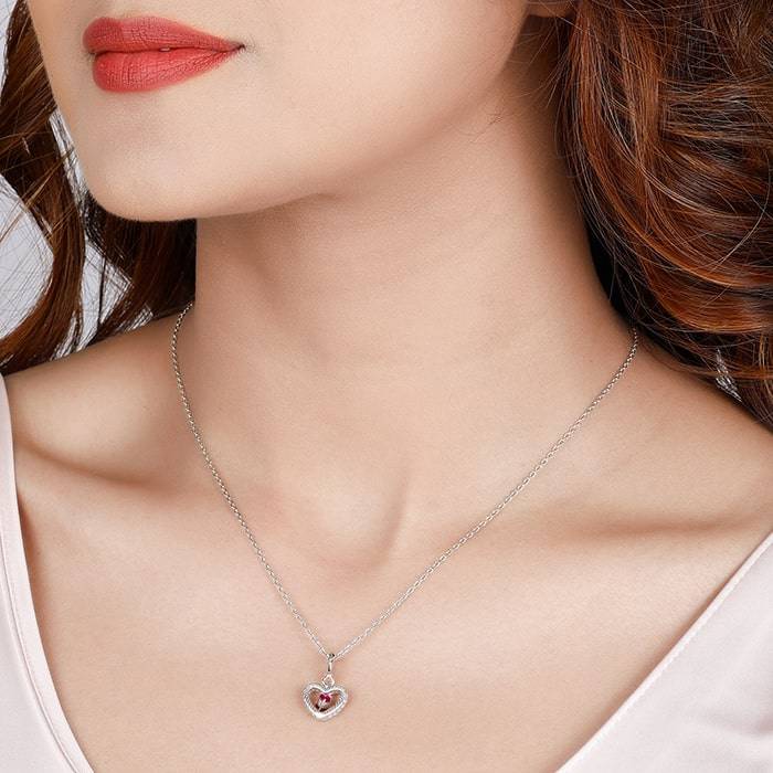 Giva 925 Sterling Silver I Am In Love With You Charm - Without Chain, Fits In Bracelet, Pe : CR044