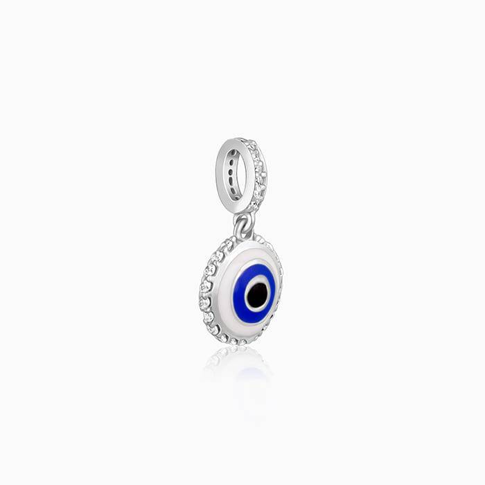 Giva 925 Sterling Silver Evil Eye Charm - Without Chain, Fits In Bracelet, Pendant And Nec : CR047