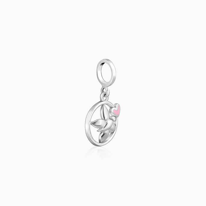 Silver Butterfly Charm : CR07