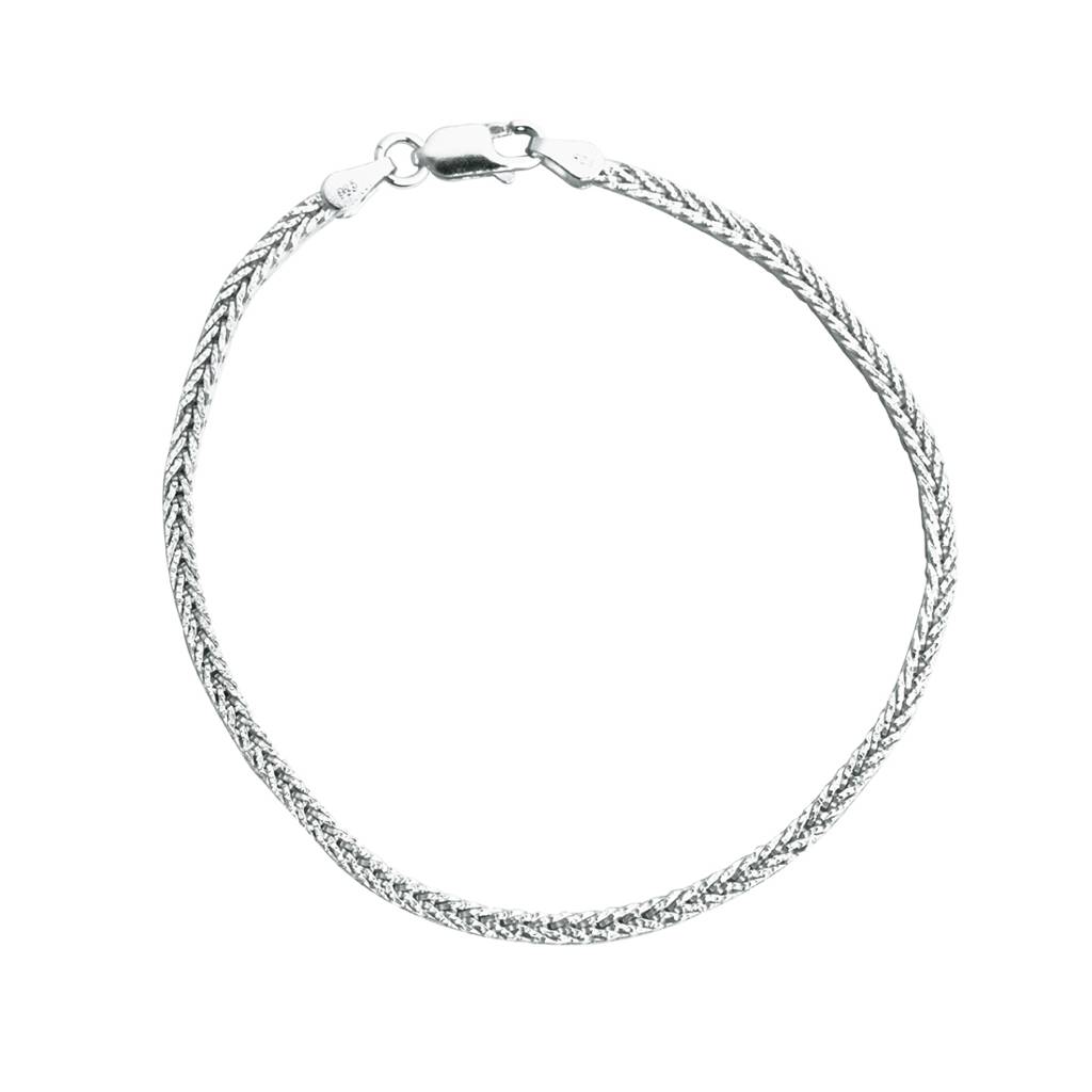 Pure 925 Sterling Silver Byzantine Men Bracelet In 8 Inches Gift For Men & Boys With Certificate Of Authenticity & 9 : CSBRM11