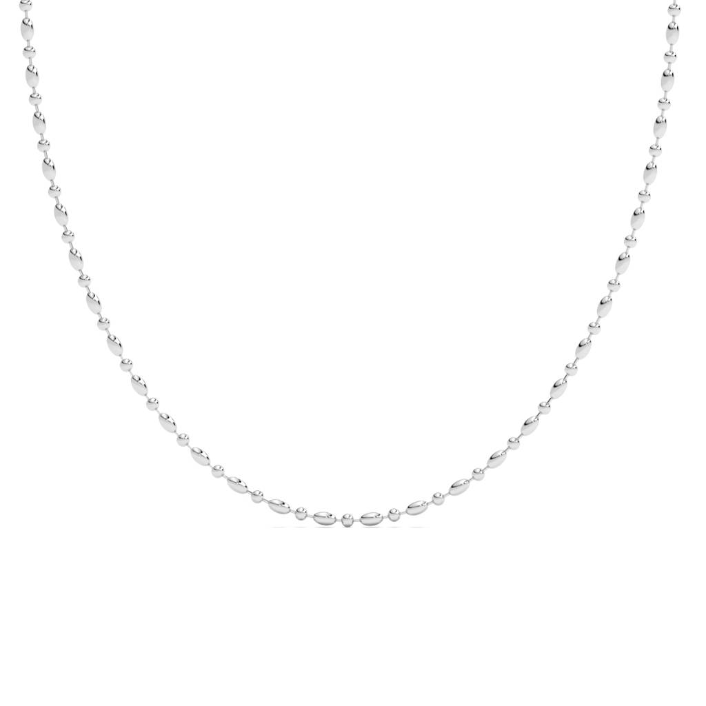 925 Silver Designer Men Chain Necklace In 24 Inches Gift For Men & Boys With Certificate Of Authenticity & 925 : CSCHAINM11_24