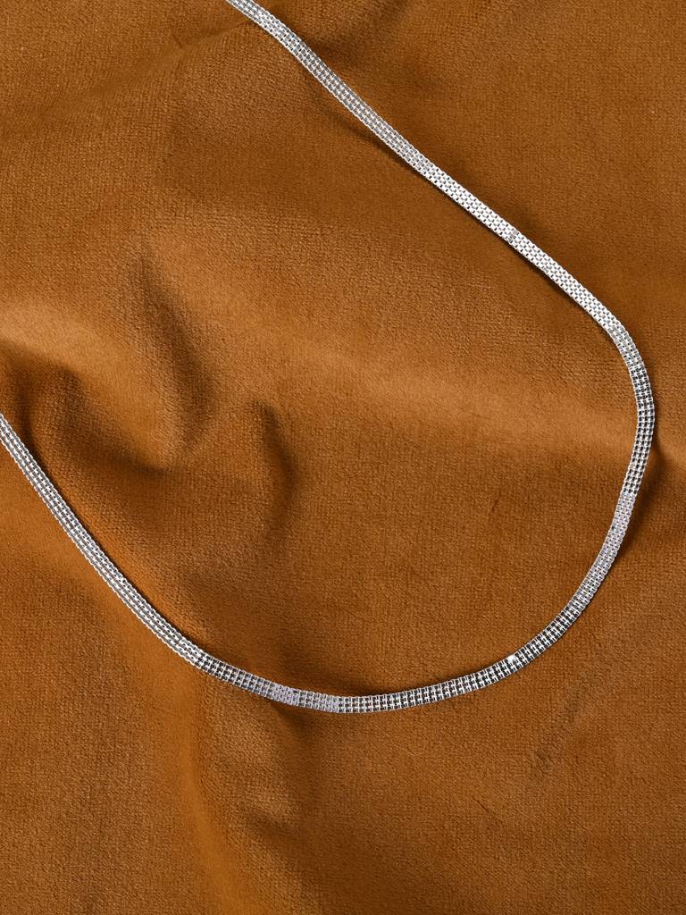 925 Silver Magnus Men Chain Necklace In 24 Inches Gift For Men & Boys With Certificate Of Authenticity & 925 S : CSCHAINM12_24