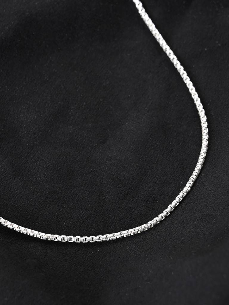 925 Silver Stellan Men Chain Necklace In 24 Inches Gift For Men