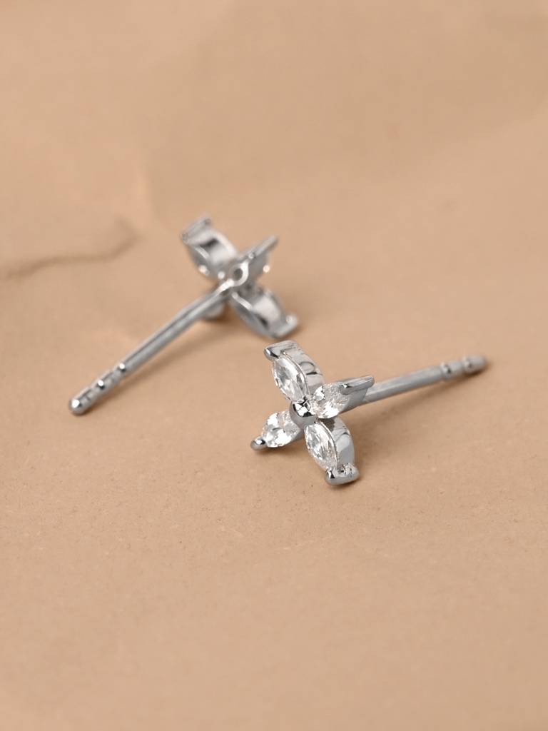 925 Sterling Silver Minimal Daily Wear Classic Studs Earrings For Kids & Girls : CSE13
