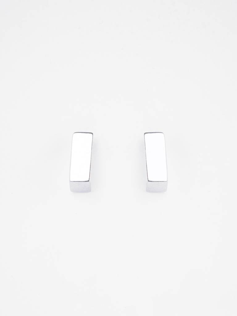 925 Sterling Silver Platinum Plated Saskia Earrings Gift For Women & Girls : CSE31