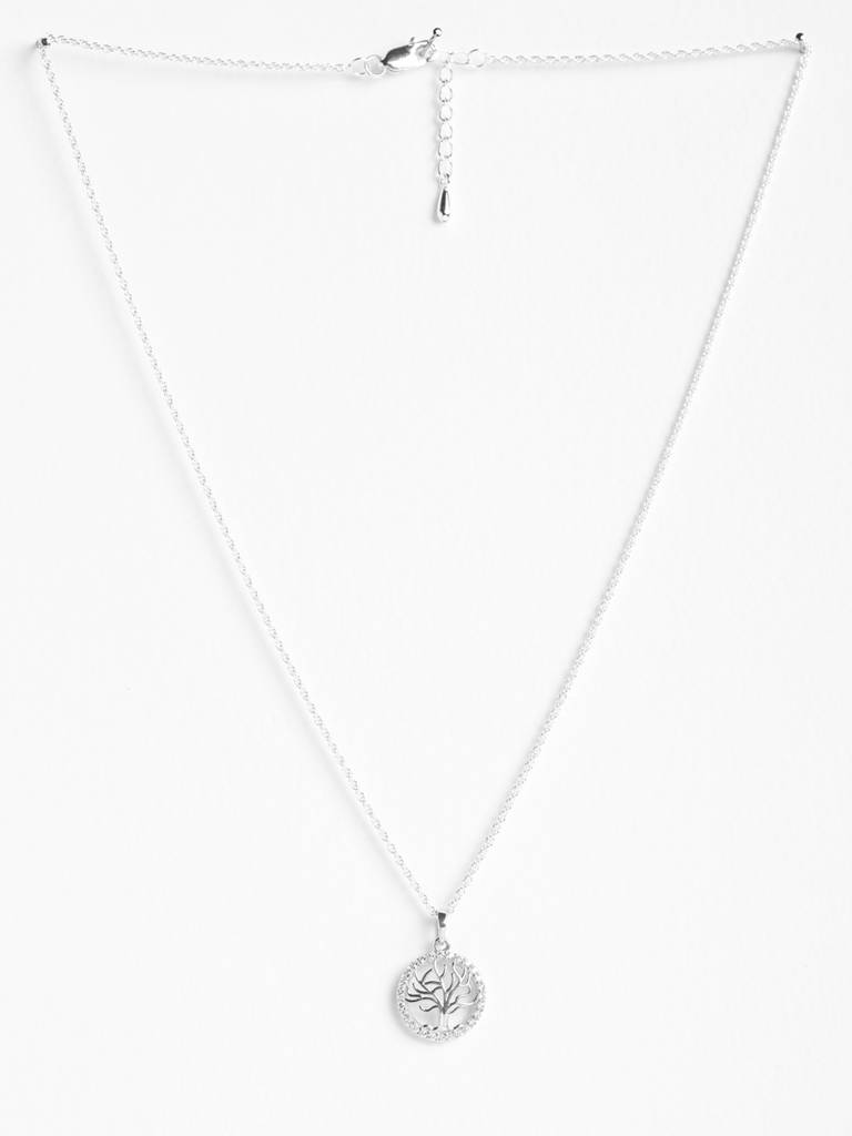 Silver Tree Of Life Chain Pendant : CSP151