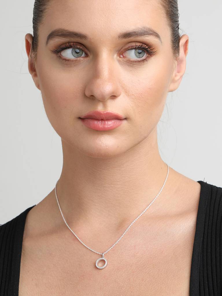 925 Circle Of Life Chain Pendant : CSP170