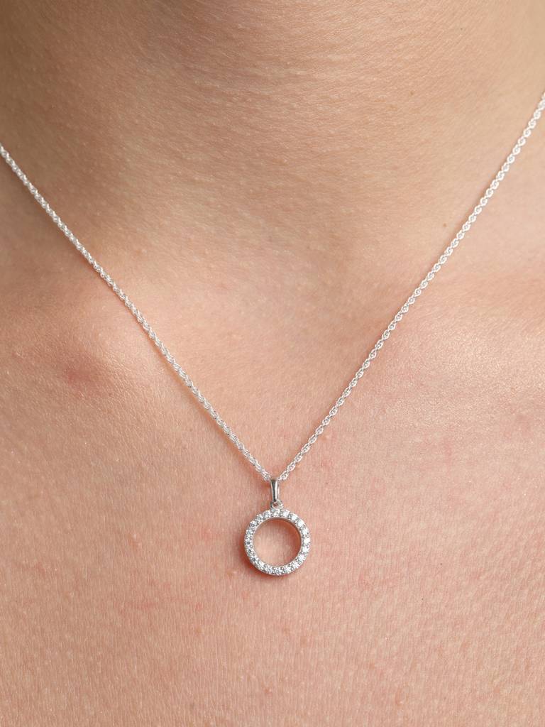 925 Circle Of Life Chain Pendant : CSP170