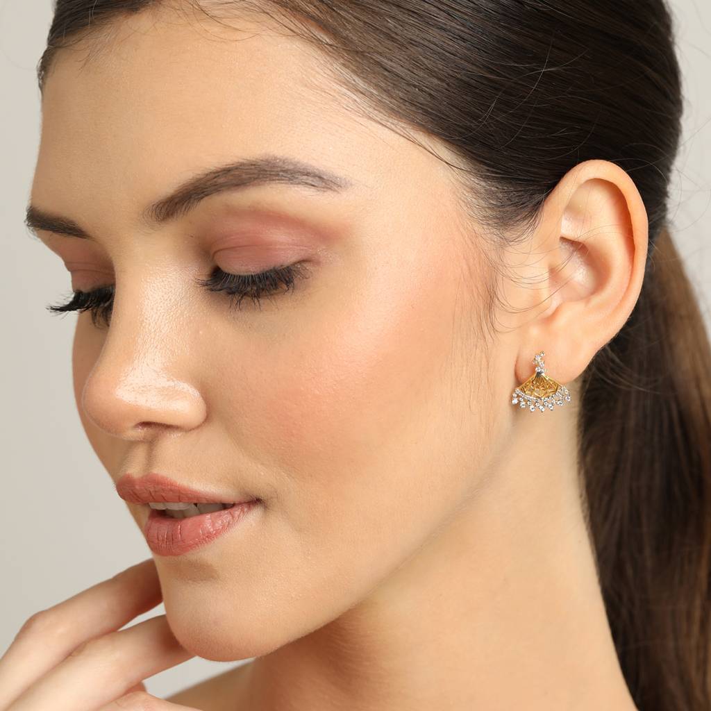 925 Sterling Silver Irina Earrings-Cspse16 : CSPSE16