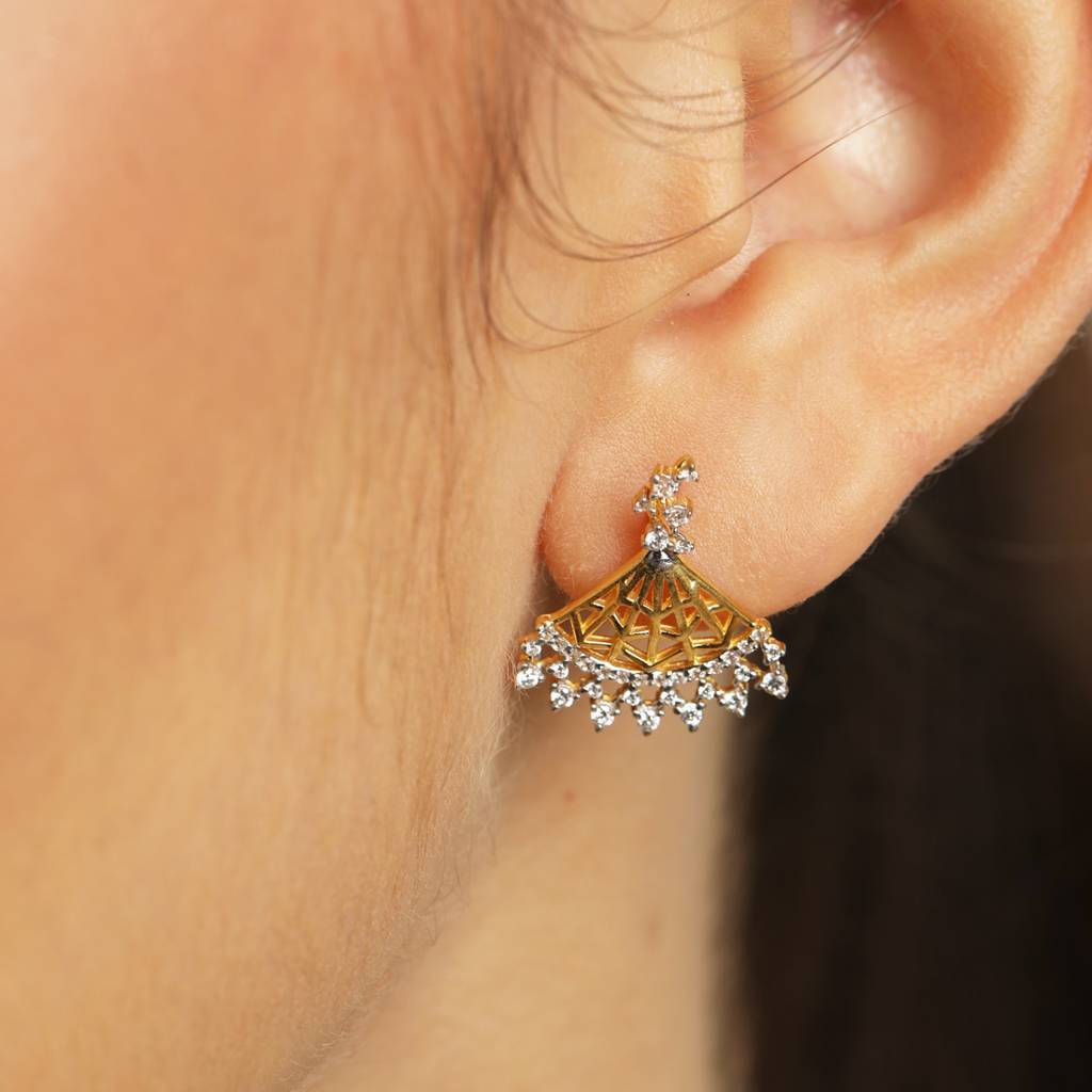 925 Sterling Silver Irina Earrings-Cspse16 : CSPSE16