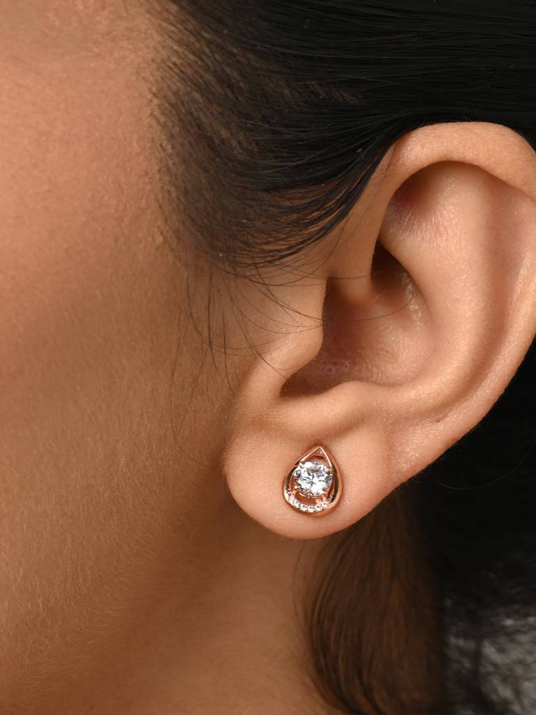 Clara 925 Silver Tosca Earrings : CSPSE80