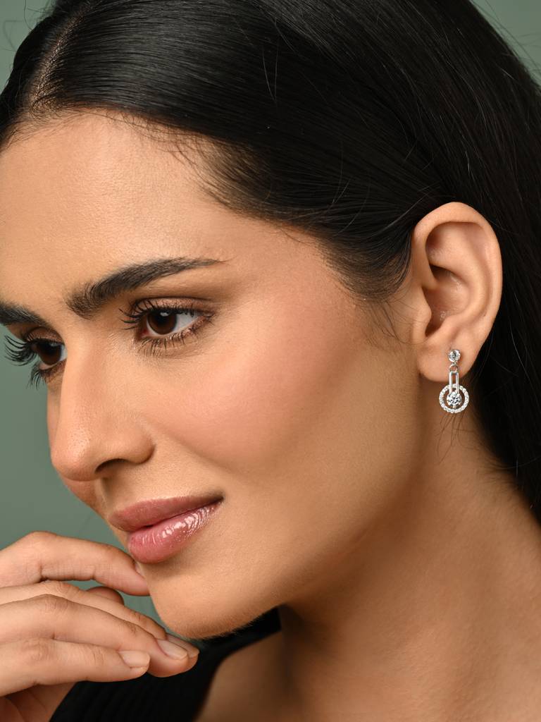 Clara 925 Silver Dulce Earrings : CSPSE81