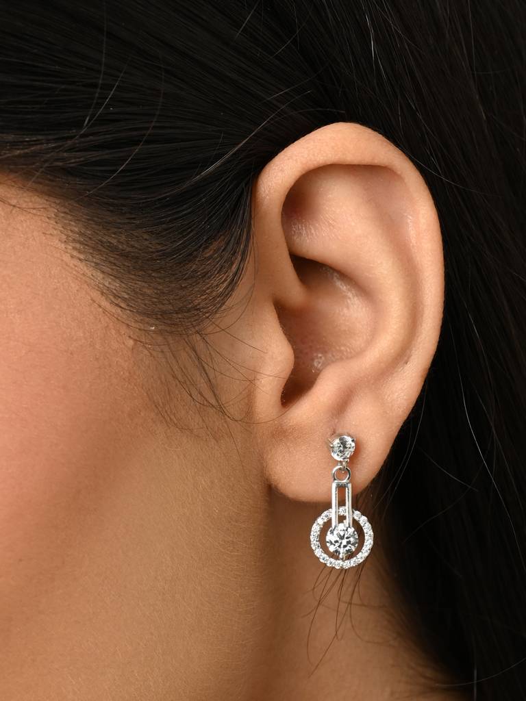 Clara 925 Silver Dulce Earrings : CSPSE81