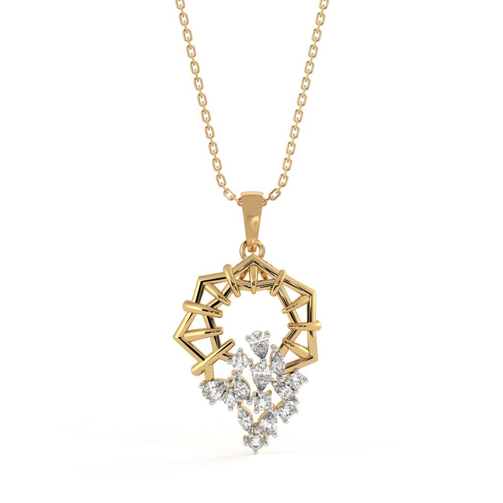 925 Silver Alba Chain Pendant : CSPSP11