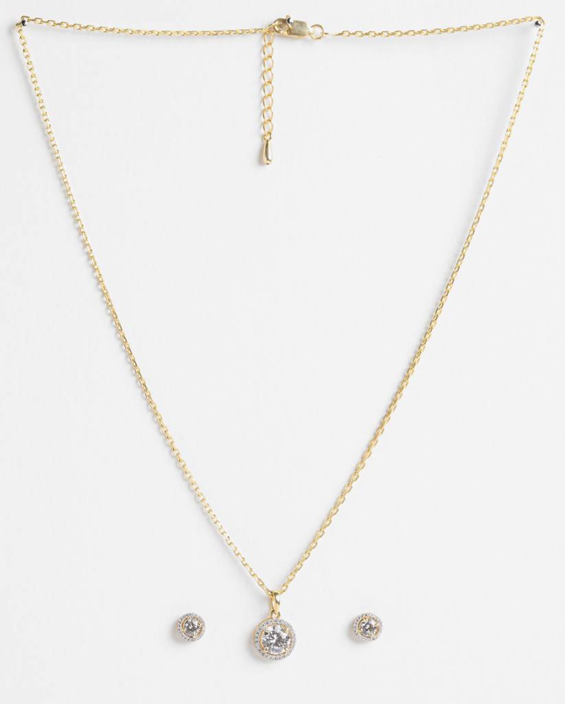 925 Silver Talia Jewellery Set : CSPSP19E19