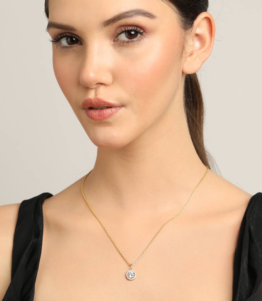 925 Silver Talia Chain Pendant : CSPSP19