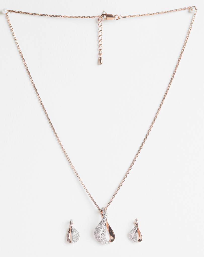 925 Silver Agda Jewellery Set : CSPSP22E22