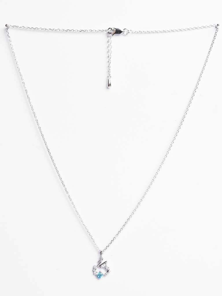 Clara 925 Silver Iconic Swan Chain Necklace : CSPSP58
