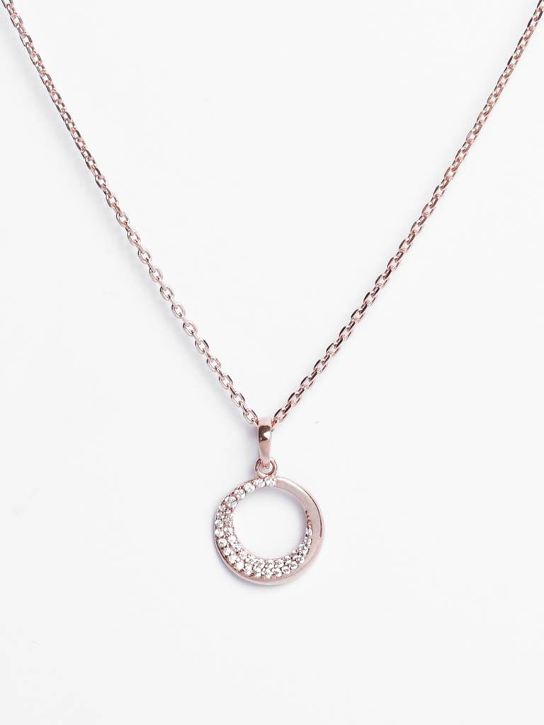 Clara 925 Silver Cerchio Chain Necklace : CSPSP61