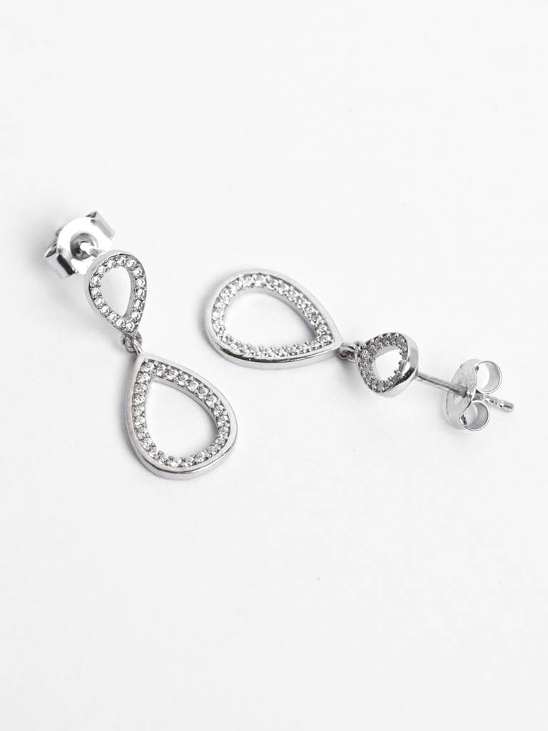 Clara 925 Silver Serenity Jewellery Set : CSPSP64E64