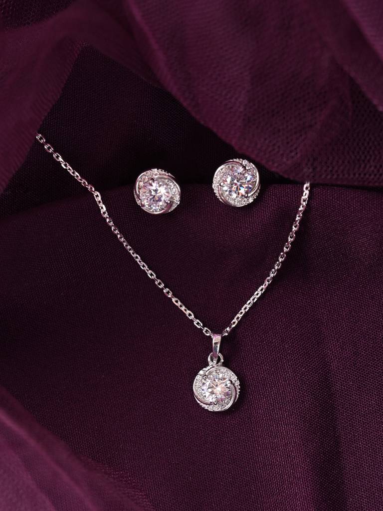 Clara 925 Renzo Designer Jewellary Set : CSPSP79E79
