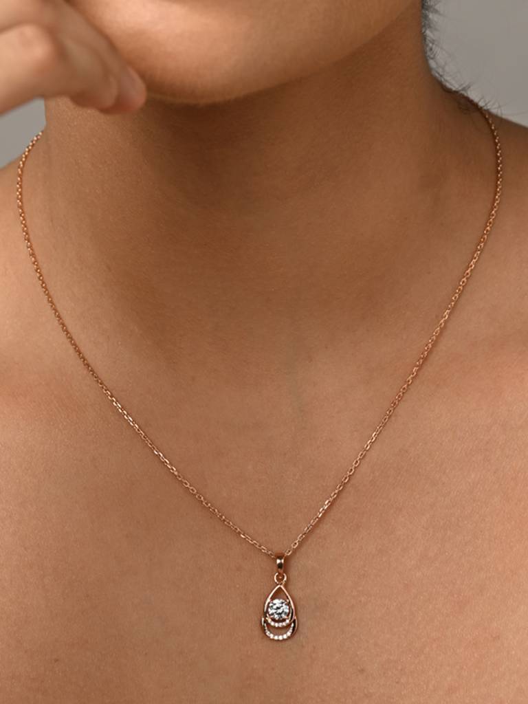 Clara 925 Silver Tosca Chain Necklace : CSPSP80