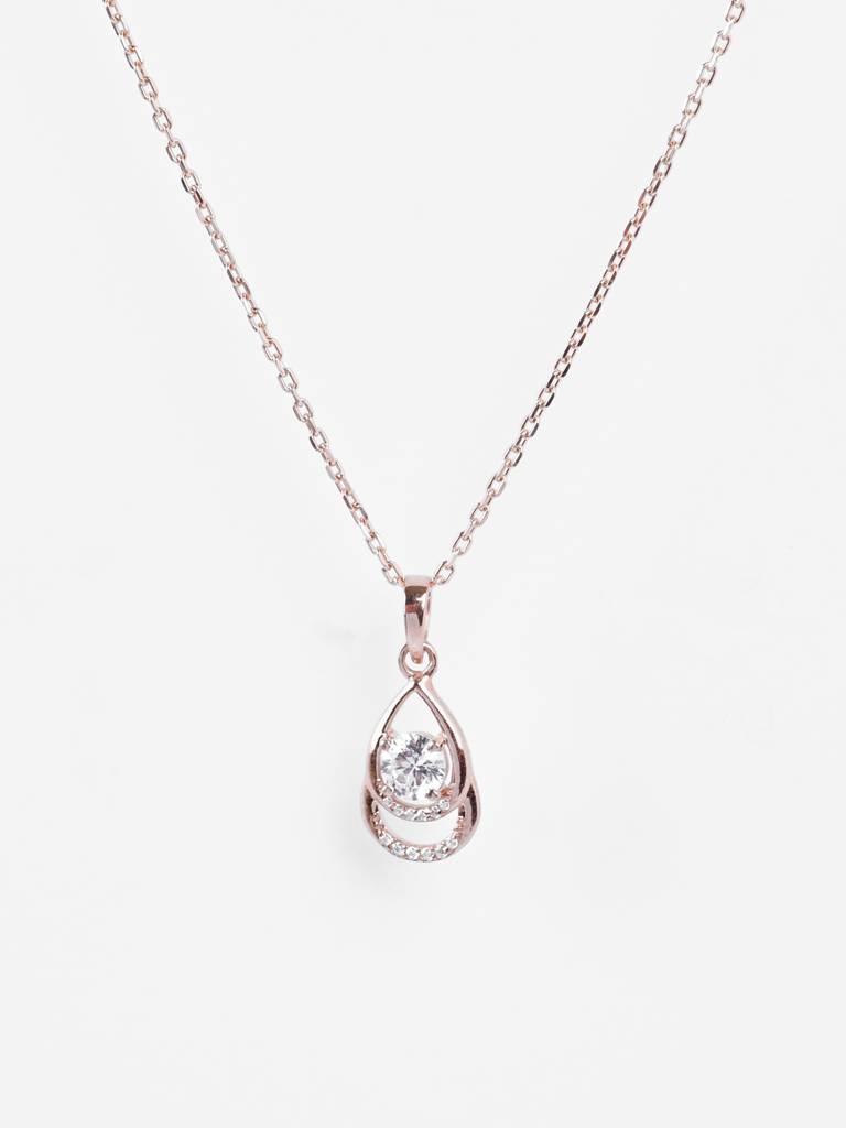 Clara 925 Silver Tosca Chain Necklace : CSPSP80