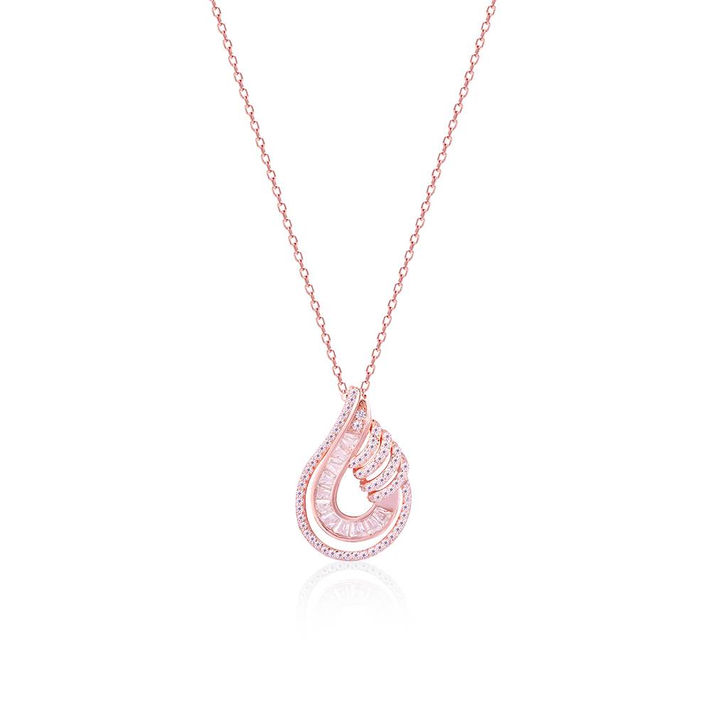 Teardrop Pendant Necklace : CYNC968