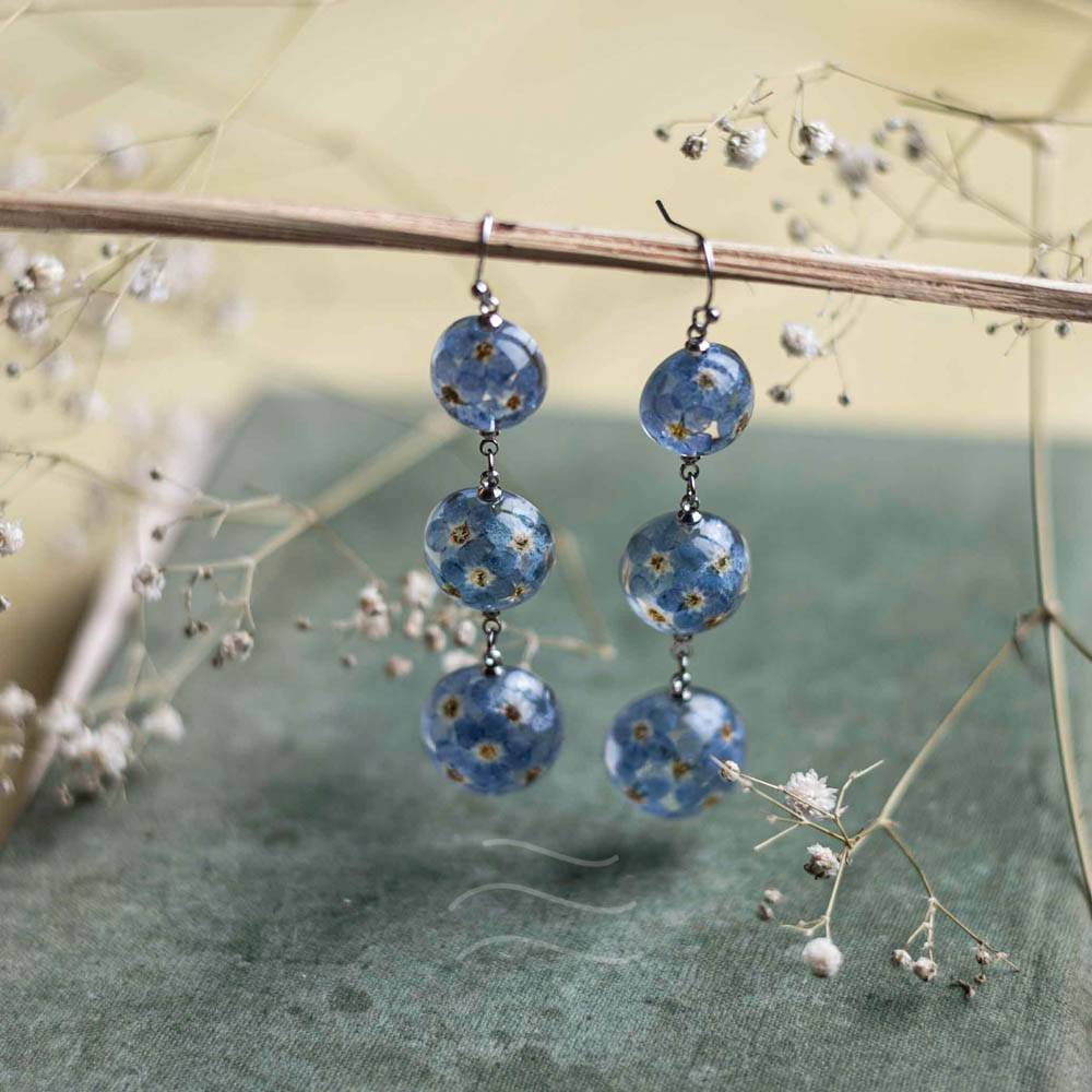 Cascading Raindrops Earrings : LA-FF-CRD-01