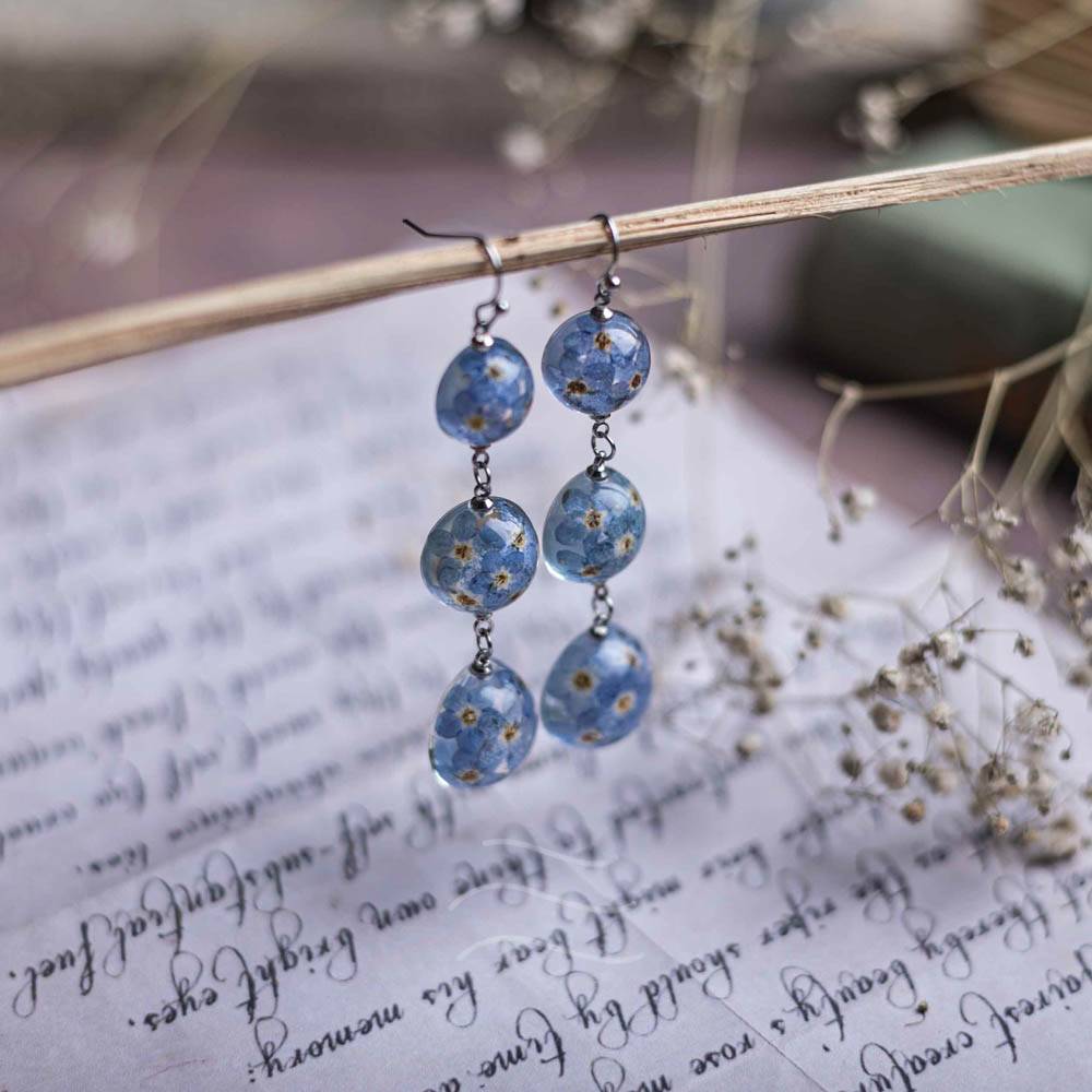 Cascading Raindrops Earrings : LA-FF-CRD-01