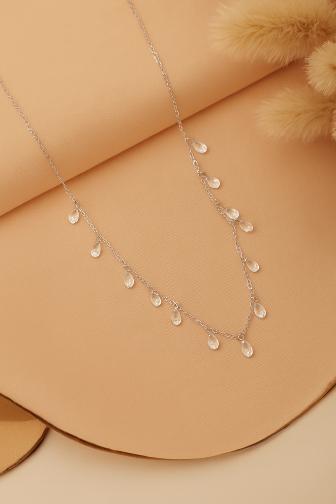 アクセサリー MASU RAINDROP NECKLACE MASU raindrops necklace MASU raindrop necklace MASU RAINDROP