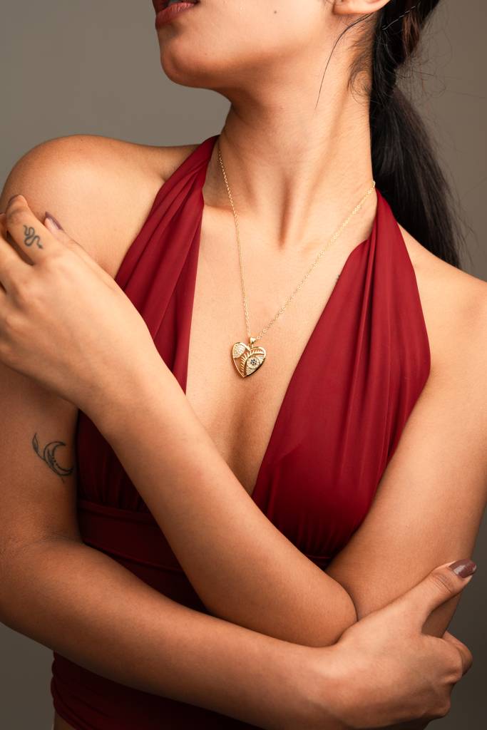 Guardian Heart Eye Necklace : TN30