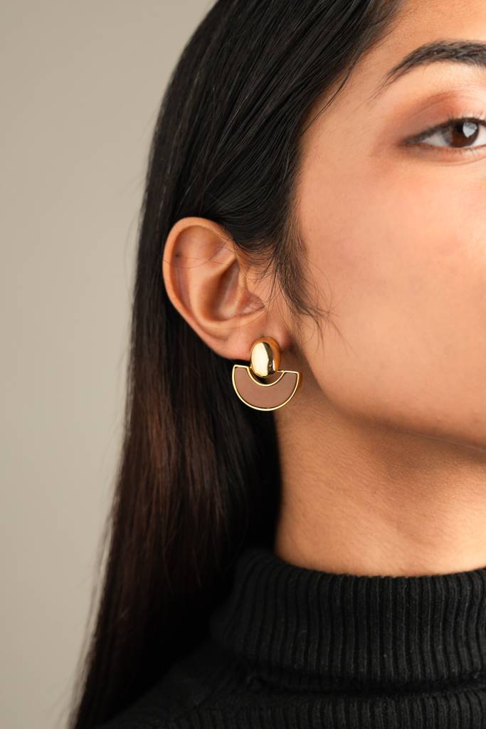 Amber Glide Earrings : TE56