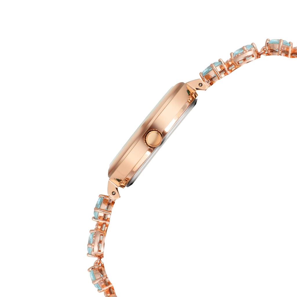 Serenite Rose Gold Blue Women'S Watch 449 : CN-449