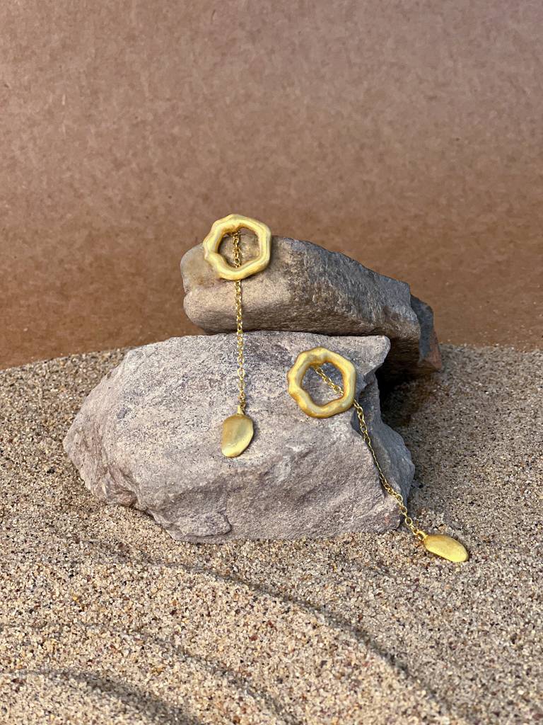 Halo Drop Earing : AATLA063