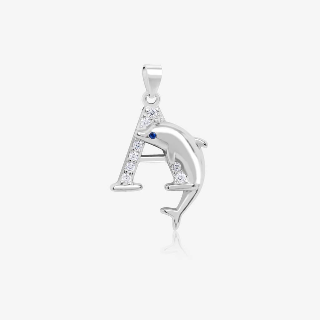 Aquatic Elegance 'A' Charm : AELL58